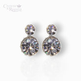 Queen Victoria's Two Stone - Stud Earrings